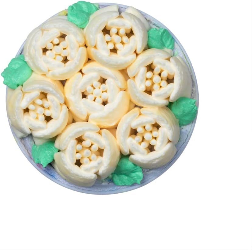 Restaurantware-Russian Piping Tip, 1 Lily Cake Decor Piping Tip - #51, Corrosion-Resistant, Stainless Steel Decorating Tip For Frosting, Dishwashable, Decorate Cupcakes, Cakes, or Cookies