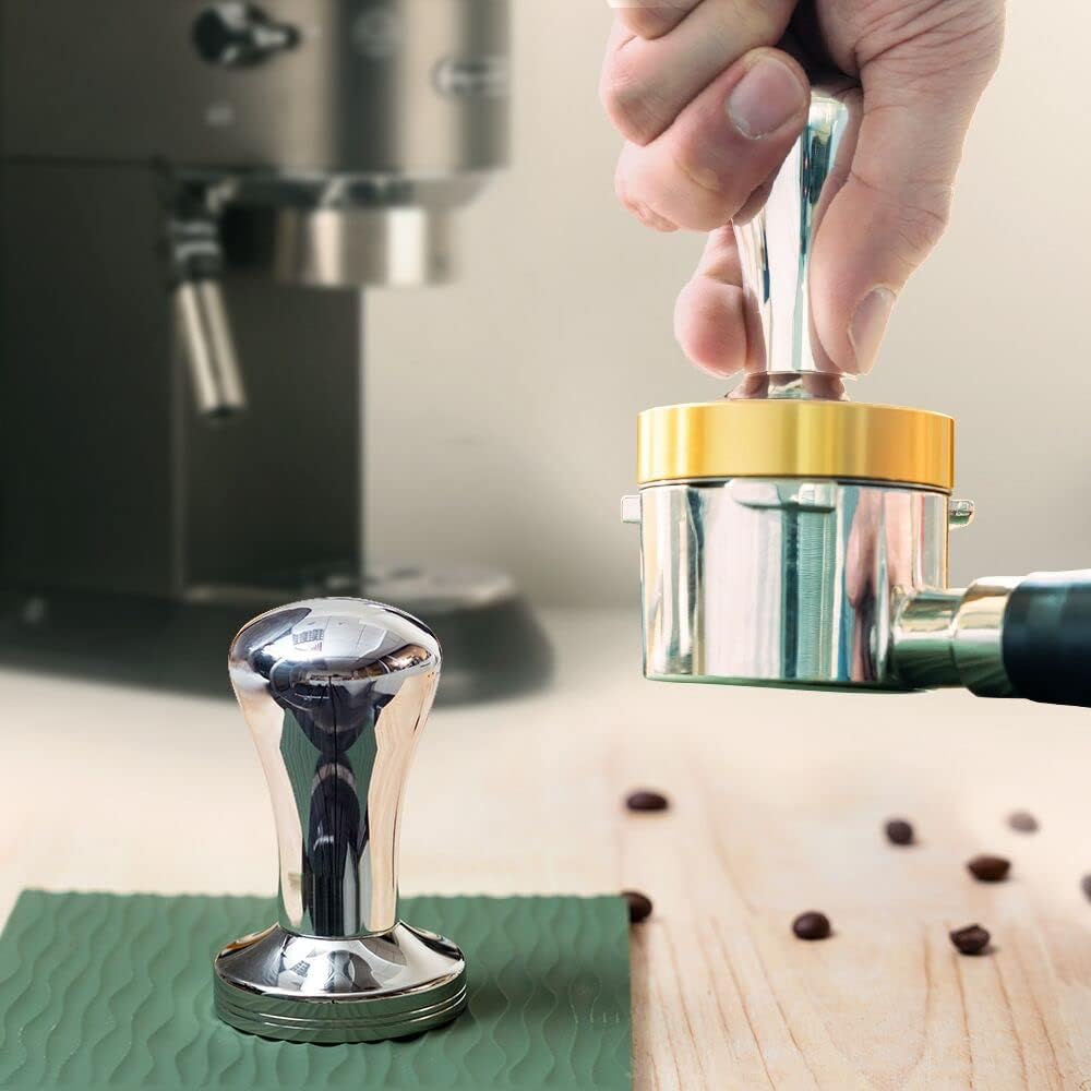 Espresso Coffee Tamper 51mm Stainless Steel Barista Espresso Base Coffee Bean Press