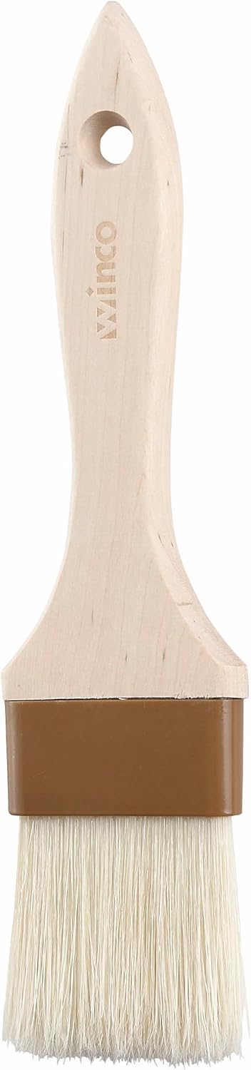 Winco Heavy-Duty Boar Bristle Basting Brush, 2"