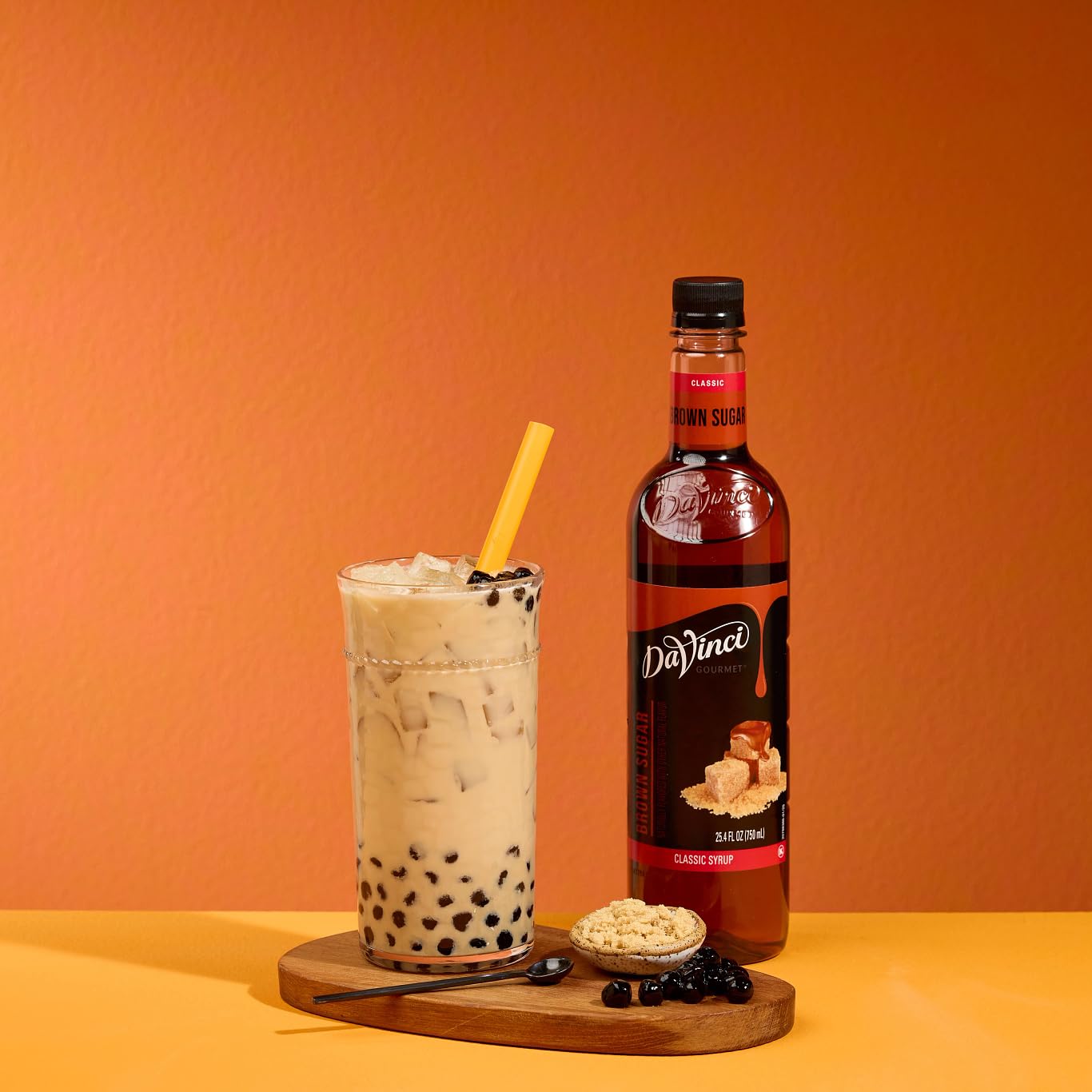 DaVinci Gourmet Brown Sugar Syrup, 25.4 Fluid Ounces (Pack of 4)