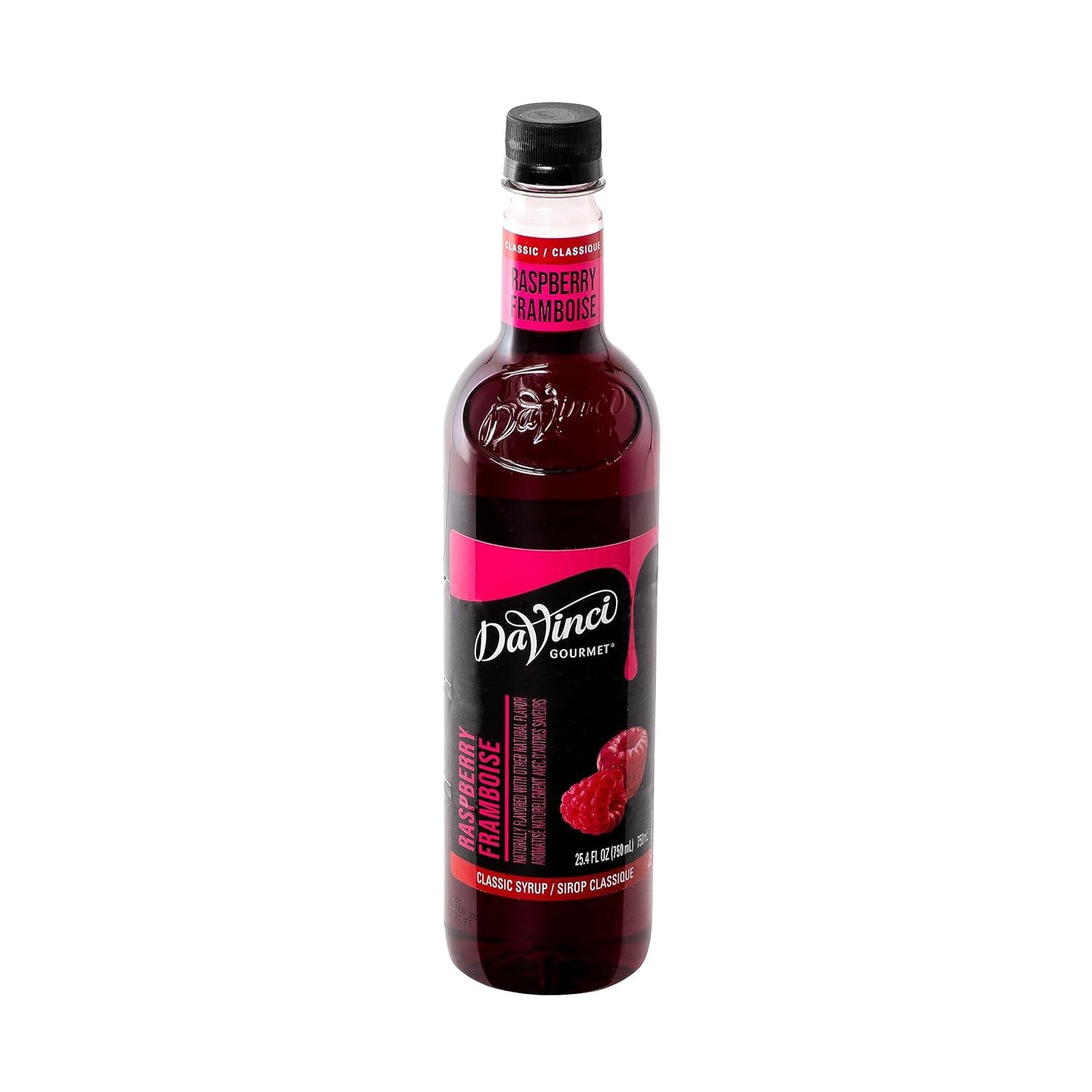 DaVinci Gourmet Classic Raspberry Syrup, 25.4 Fluid Ounces (Pack of 1)