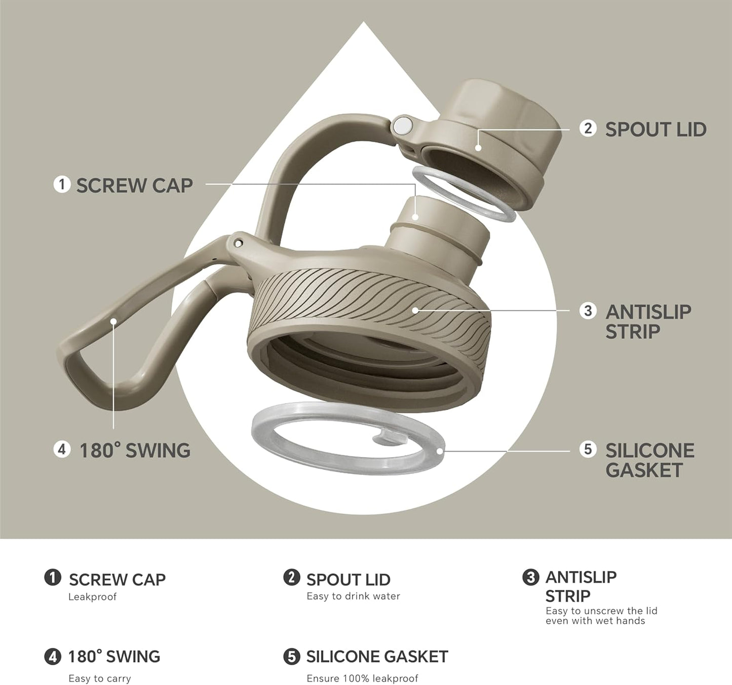 IDEUS Insulated Water Bottle 12oz, Stainless Steel Insulated Water Bottle For School, Insulated Bottles With Straws Leakproof, Vacuum Double Wall Water Bottles For Boys And Girls With 2 Lids, BPA Free