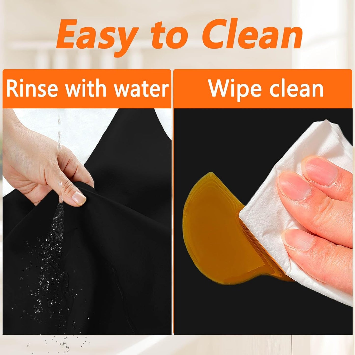 47.3''x23.6''(120cmx60cm) Extra Large Silicone Mat for Kitchen Counter, Heat Resistant Countertop Protector, Non-Slip Waterproof Kitchen Island Mat, Easy to Clean, Dark Green