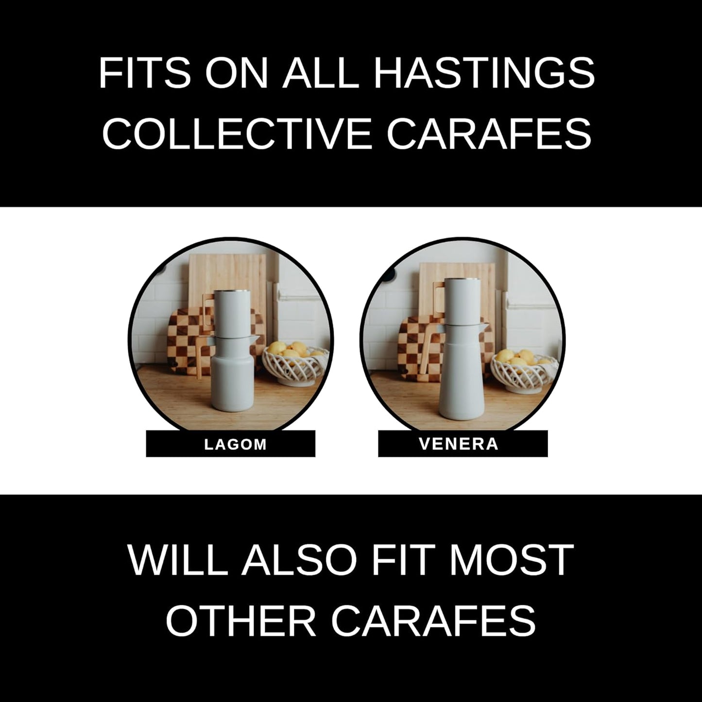 HASTINGS Pour Over Coffee Dripper - Stainless Steel Pour Over Coffee Filter, Metal Paperless Reusable Double Mesh Cone Filter with Wood Handle - Coffee Maker for Single Cup Brew up to 68 OZ (Grey)