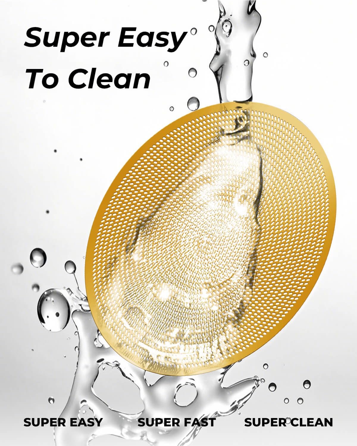 3 Pcs 58mm Espresso Puck Screen - 0.2mm Ultra Thin Espresso Puck, Metal Reusable Coffee Filter, Compatible with Espresso Machine 58mm Portafilter Basket (Golden)