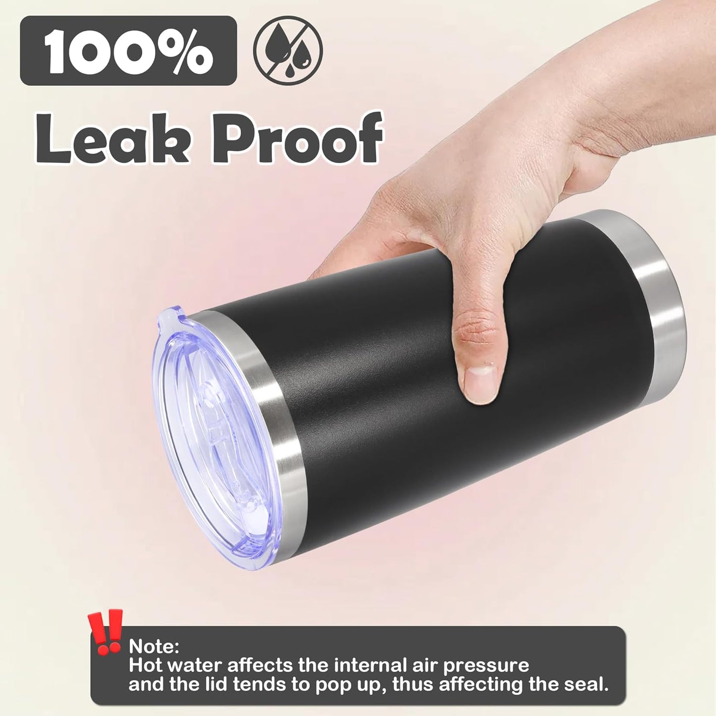 20oz Tumbler Bulk Stainless Steel Tumbler Cup with Lid Vacuum Insulated Double Wall Travel Mug, Durable Powder Coated Travel Coffee Tumbler Mug for Hot & Cold Drinks, Mix,12 Pack