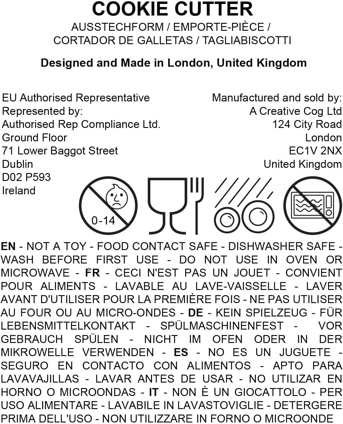 BAKERLOGY New Beginnings - Mini 2" Cookie Cutter & Stamp Set - Rainbow & Lush Tree Design for Easter & Spring Cookies, Cupcakes & Fondant Decorations