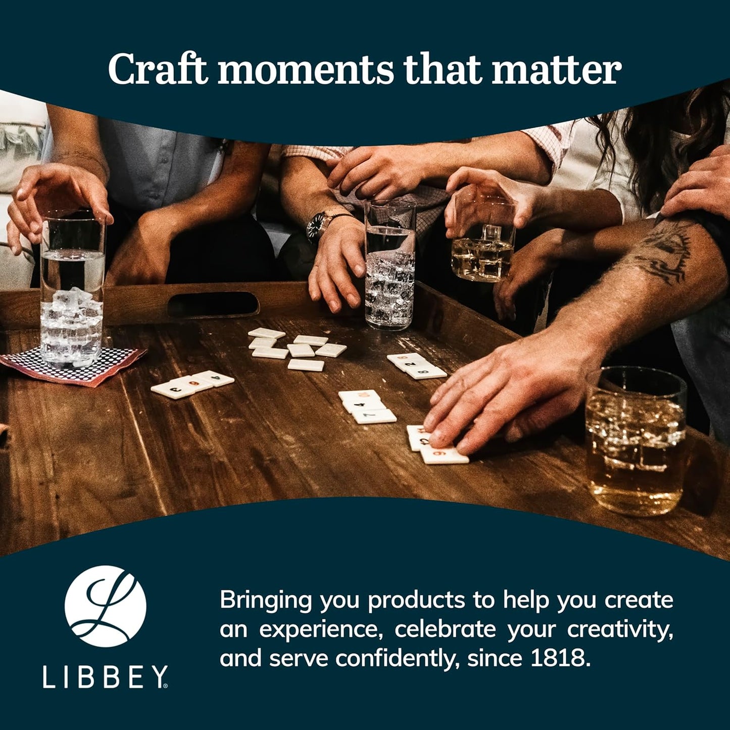 Libbey Preston Tumbler and Rocks Glasses Set, All Purpose Everyday Drinking Glasses Set of 16, Dishwasher Safe Kitchen Glassware Set