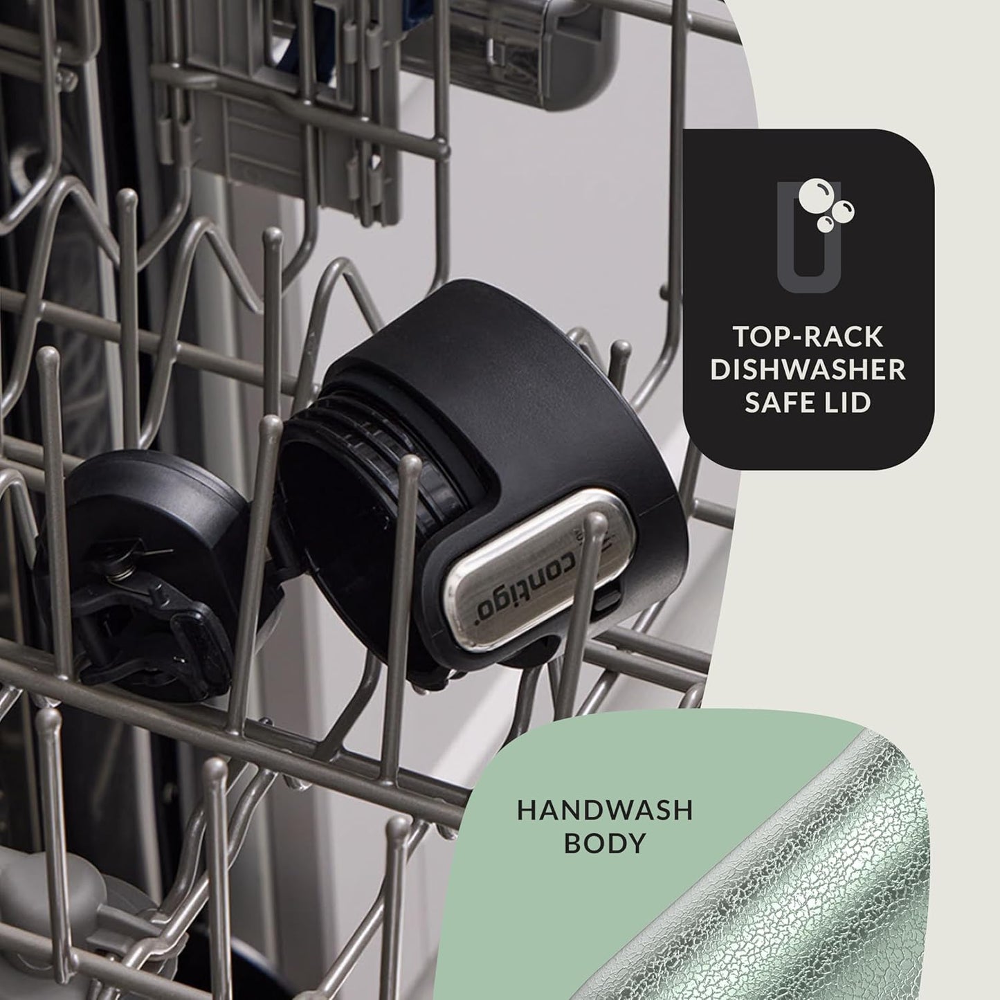 Contigo AUTOSEAL West Loop Vacuum-Insulated Stainless Steel Travel Mug with Easy-Clean Lid 16 oz