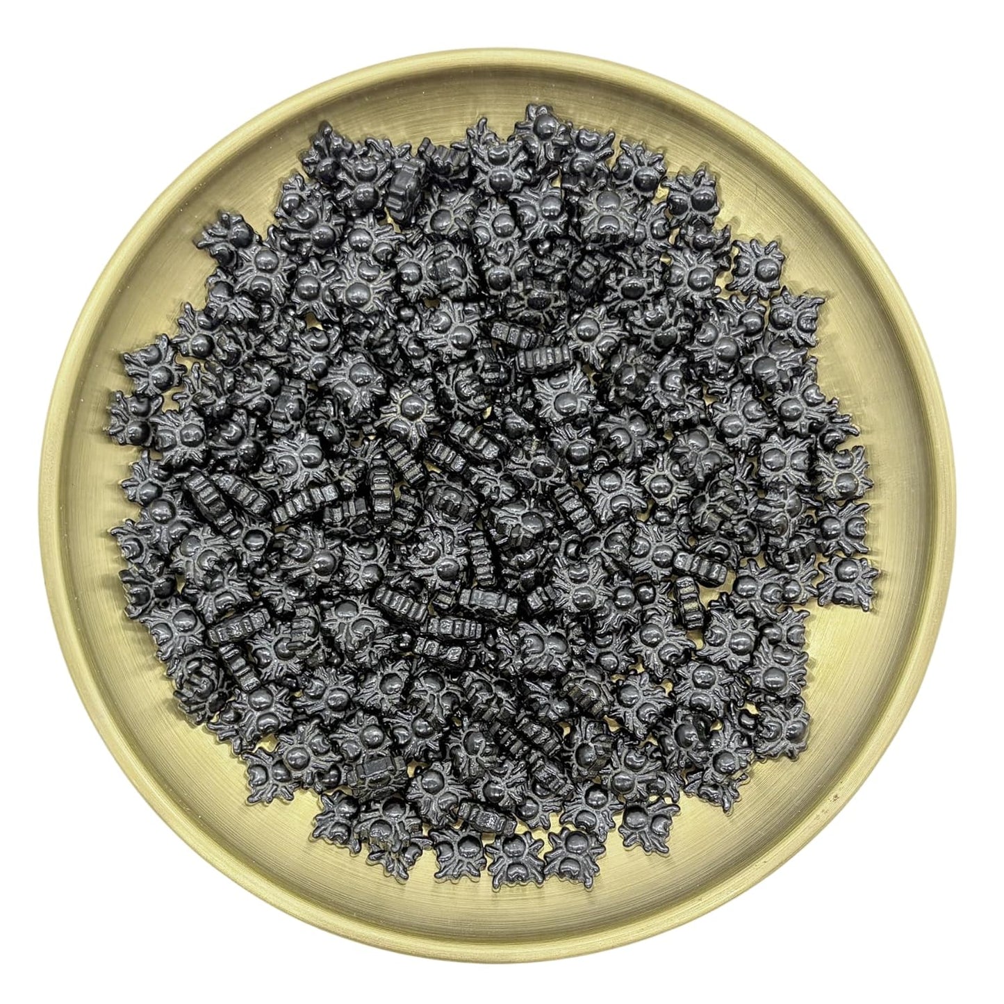 Dynastang Spiders Sprinkles Halloween Edible Spider Cake Decoration Cupcake Toppers Cookie Decorating Perfect for Cakes, Cupcakes, Desserts Toppings 3OZ