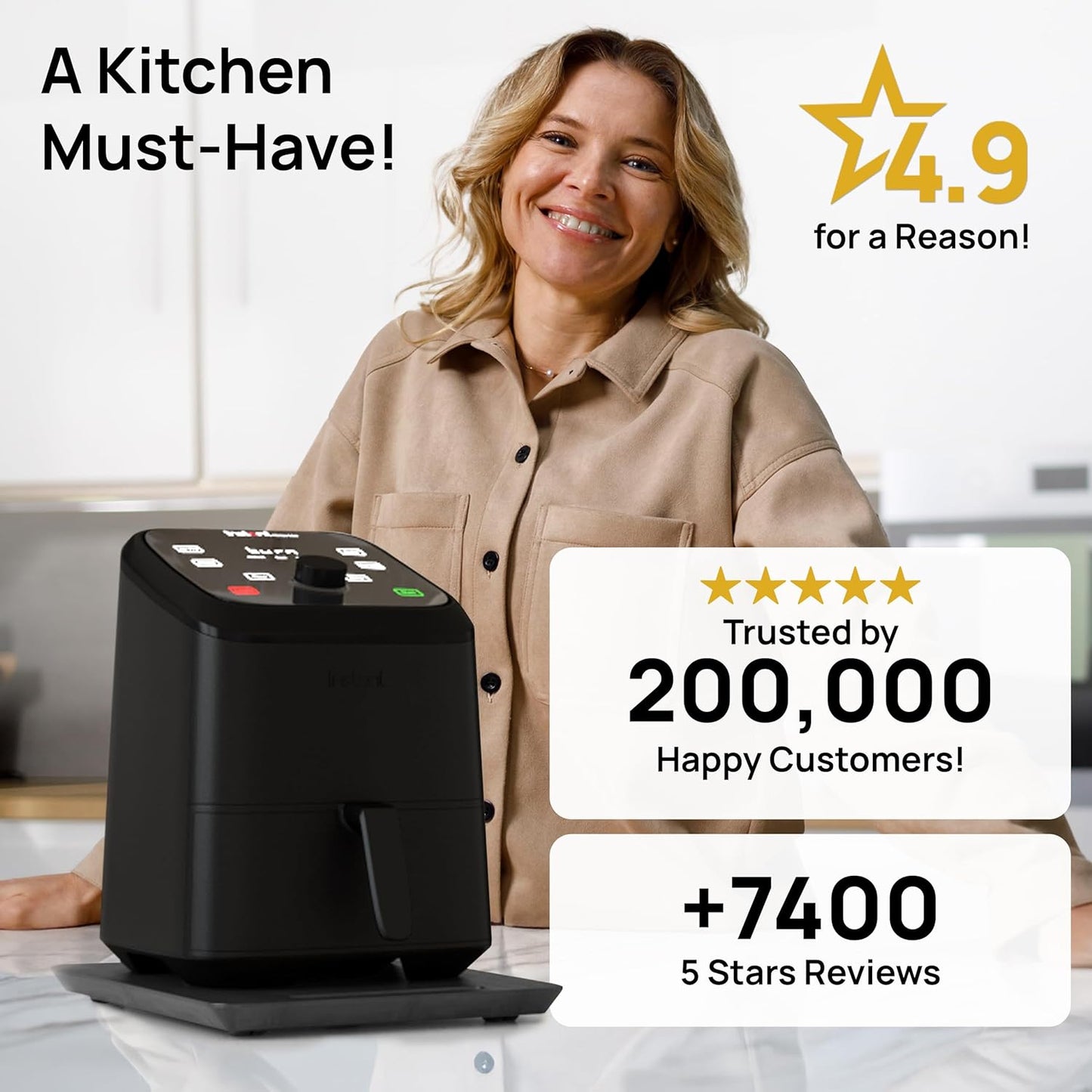 Ibyx Elegant Sliding Tray for Your Coffee Maker & Heavy Kitchen Appliances - Sturdy, Slides Easily from Under The Cabinet (Black, 9.5βW x 14βD)