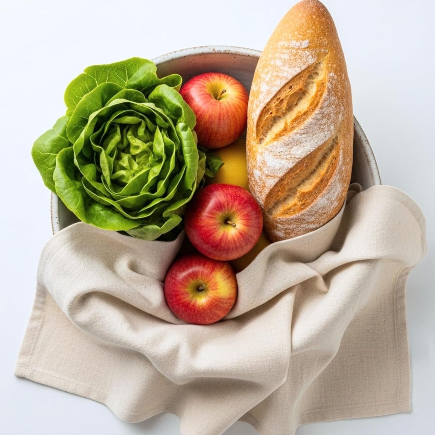 Flour Sack Towels | Tea Towel for Crafts| Kitchen Dish Cotton Blank Towel for Embroidery| Baking Bread Proofing Linen Cover| Thick Absorbent Quick Dry| 50 Pack 28"x28" Natural