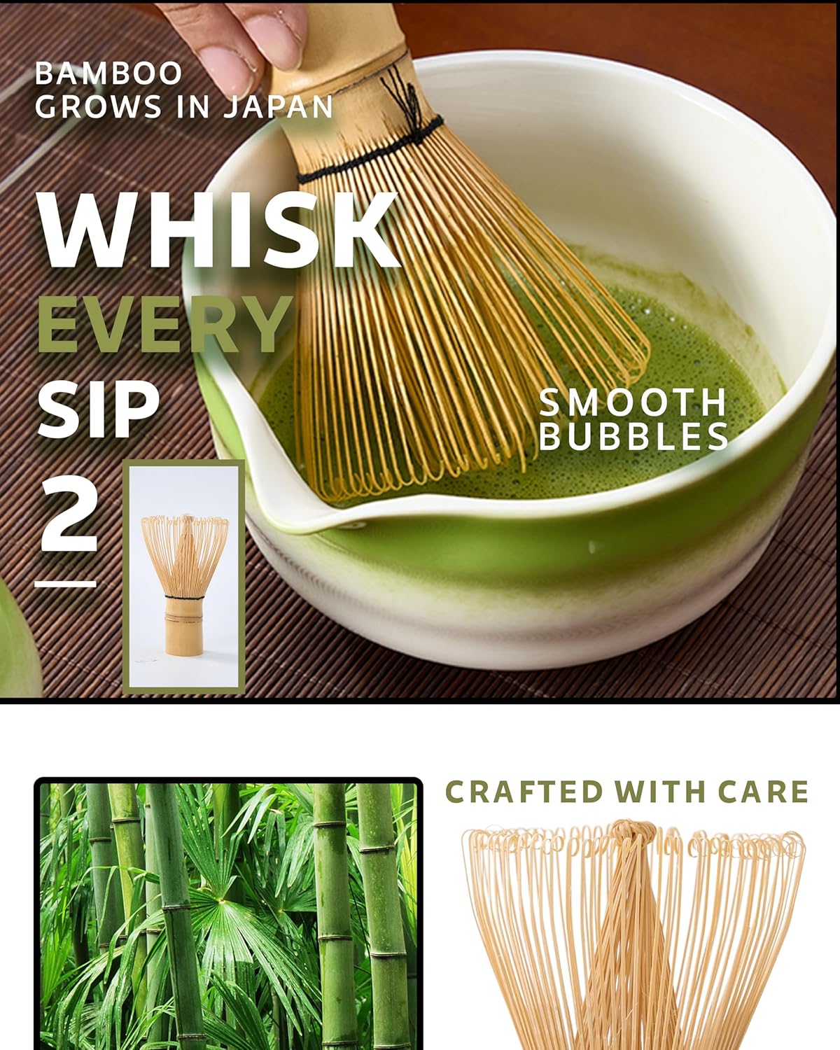 Matcha Whisk Set - 5 Pcs Matcha Kit with Bowl, Japanese Matcha Set, Matcha Bowl with Spout, Matcha Whisk, Chasen Holder, Sifter and Bamboo Scoop, Tea Gift Ceremony Sets for Matcha Lovers