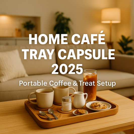 2025 Home Café Tray Capsule: One Portable Setup for Coffee, Tea & Treats in Small U.S. Apartments