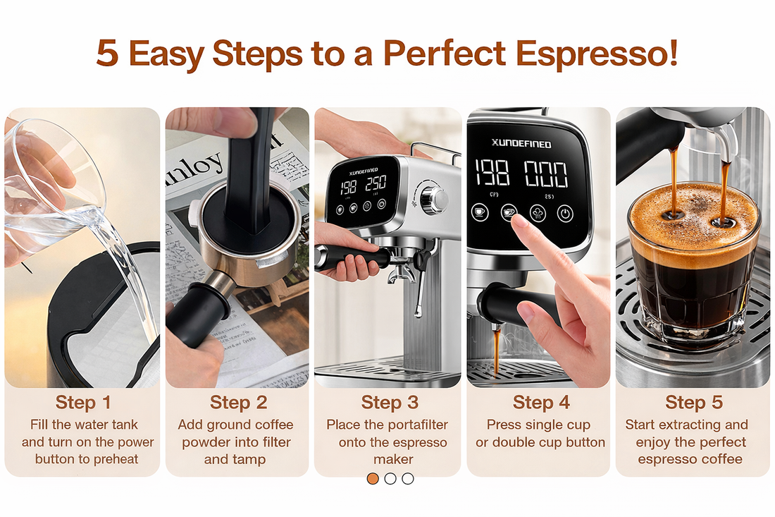 A Winter “Home Espresso Bar” in 10 Minutes: Touchscreen Control, Cozy Lattes, and Better Mornings