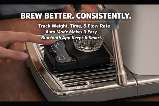 The January Home Café “Consistency Upgrade”: How a Bluetooth Coffee Scale Helps You Brew Better Coffee (Without Overthinking It)