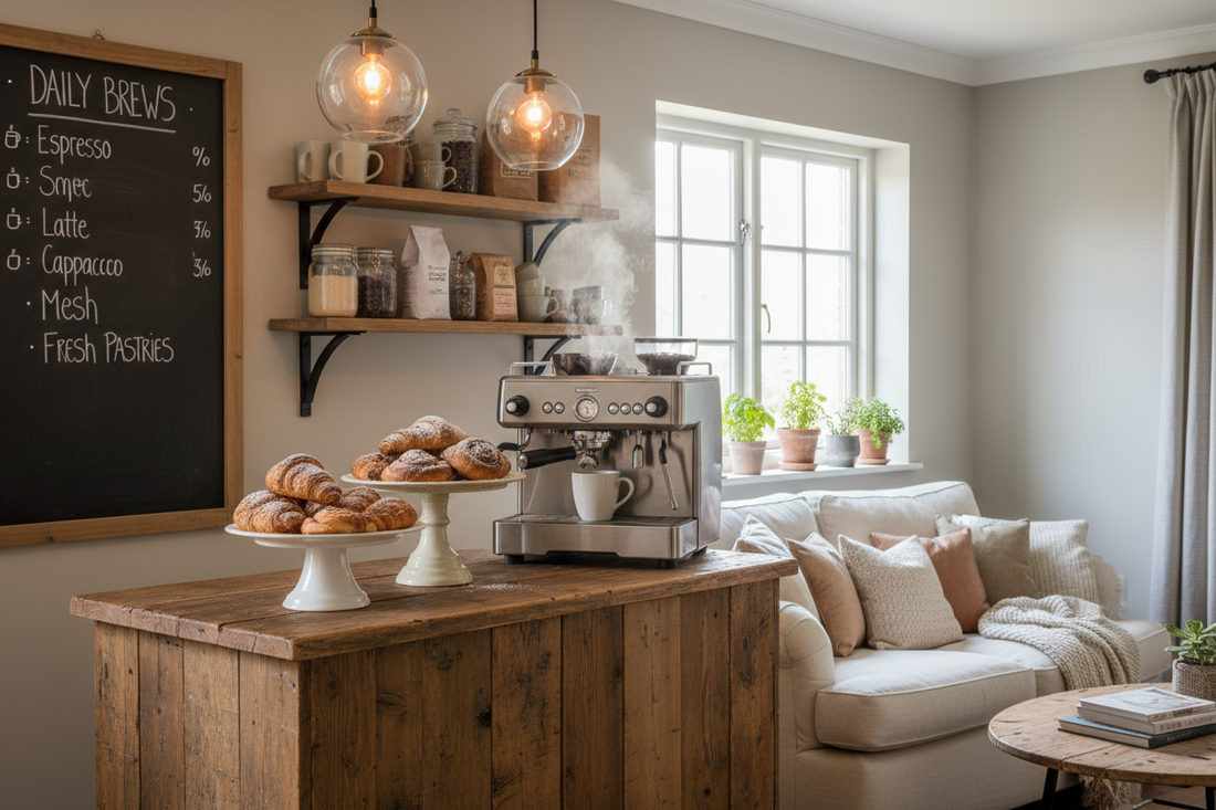 From Home Kitchen to Café Corner: How to Create a Cozy Coffee & Baking Space