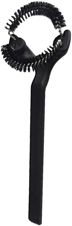 58mm Coffee Machine Brush Cleaner Removable Nylon Bristles Group Head Round Barista Espresso Grinder Multifunction Cleaning Tools Home Kitchen Accessories