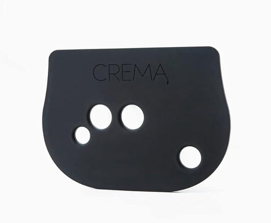 Crema Coffee Products Tamping Mat for Bambino Plus | Non-Slip Silicone Protection for Countertops & Portafilters | Precision Fit with Drip Tray & Vent Holes|Easy to Clean, Durable Espresso Tamping Pad