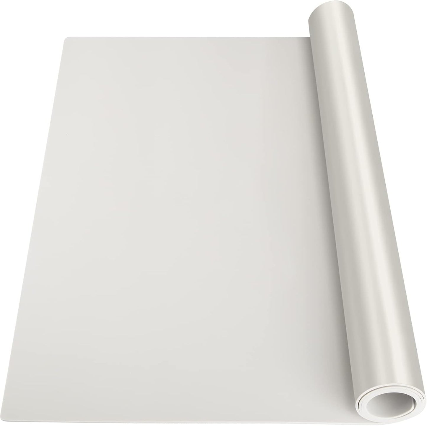 Silicone Mats for Kitchen Counter, Nonslip Silicone Mats for Crafts Countertop Protector Heat Resistant Mat (78.7” x 24” x 0.08”, Beige)