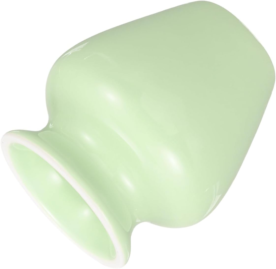 HARFINGTON Ceramic Chasen Stand 70mm Matcha Whisk Holder Teas Set Whisks Stand Traditional Matcha Tea Chasen Holder Tea Set Accessories for Tea Tasting, Cyan