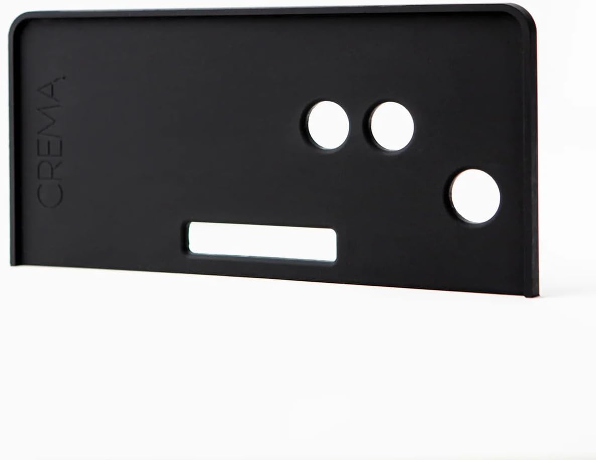 Crema Coffee Products Tamping Mat for Impress | Non-Slip Silicone Protection for Countertops & Portafilters | Precision Fit with Drip Tray & Vent Holes | Easy to Clean, Durable Espresso Tamping Pad