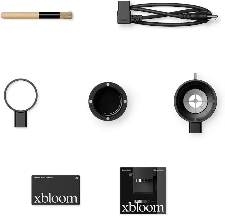 xBloom Studio – The Ultimate Coffee Machine – Drip Coffee Maker with Integrated Grinder, Scale, and 3 Levels of Automation, Midnight Black