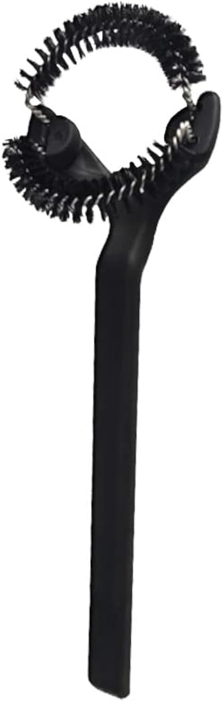 58mm Coffee Machine Brush Cleaner Removable Nylon Bristles Group Head Round Barista Espresso Grinder Multifunction Cleaning Tools Home Kitchen Accessories