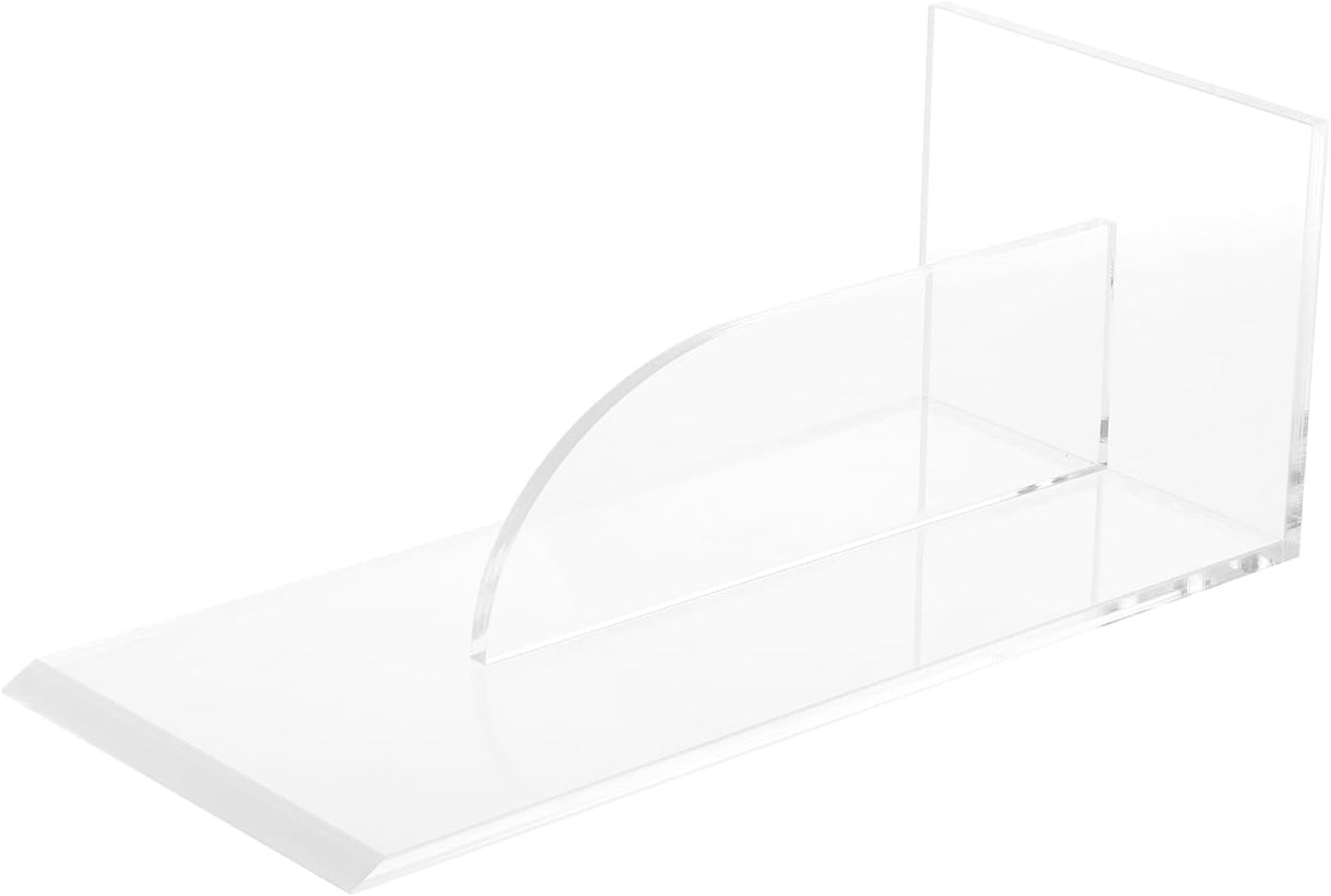 jojofuny Transparent Acrylic Cake Scraper Smoother, Baking Tool for Cake Decoration, Fondant Smoother, Bakery Supplies, Frosting Tools, 8.66 X 3.93 X 3.14 Inch