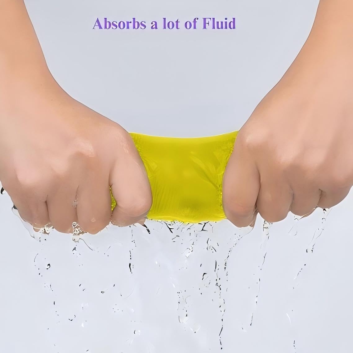 24 Pack 16'x16' Microfiber Household Cleaning Cloths - Multi-Purpose, Machine Washable, Absorbent Towels for Kitchen, Car, Home Appliances (16x16 24 Pack)