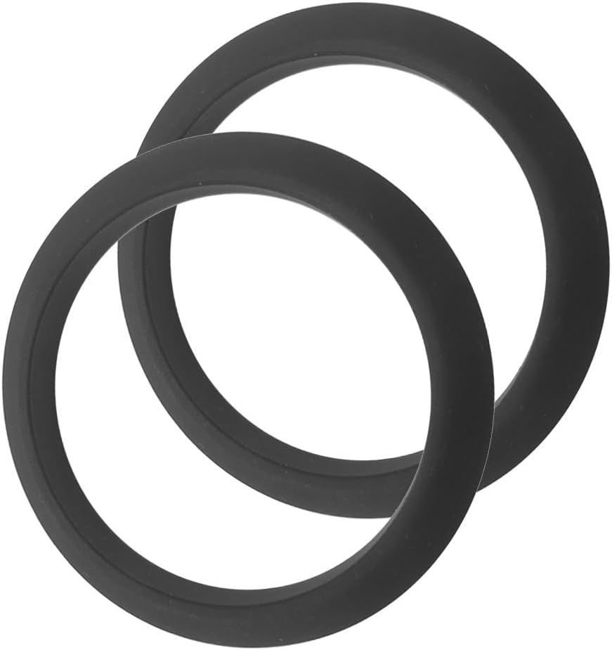 Fit For Nuova SIMONELLI APPIA 1/2/Life, For Nuova Simonelli Appia Espresso Machine Group Head, Silicone Rubber Conical Gasket, Black, Replacement Part, 72X57x9x5mm (2PCS)