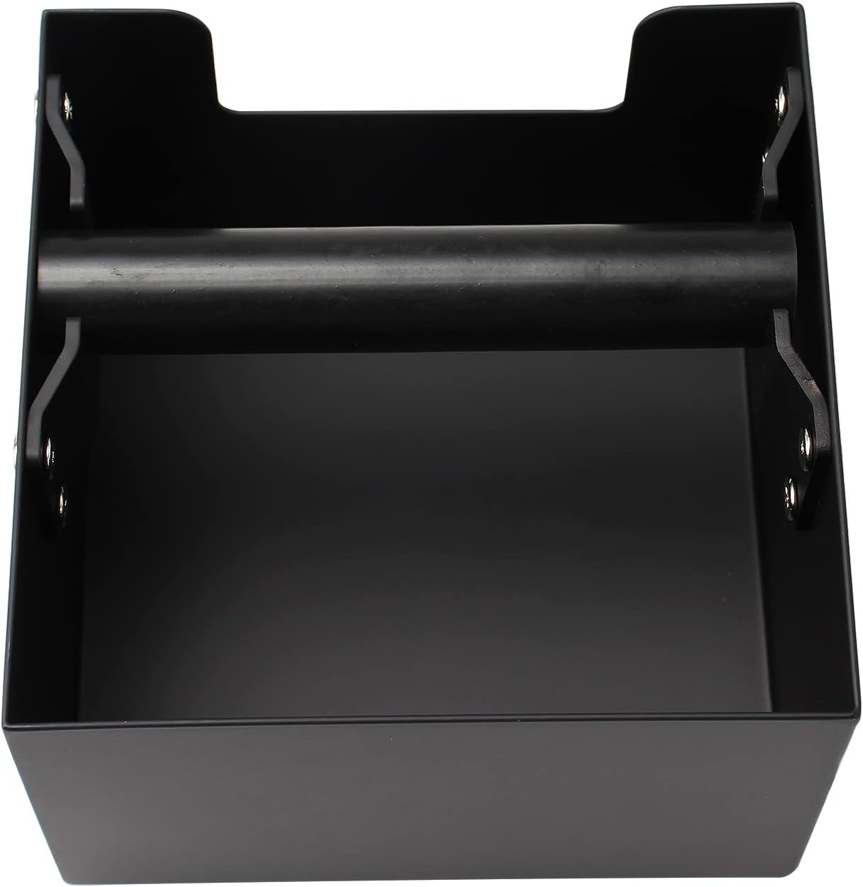 Espresso Knock Box, Stainless Steel Coffee Grind Knock Box Ground Waste Bin Container with Rubber Knocking Bar for Coffee Maker Machine