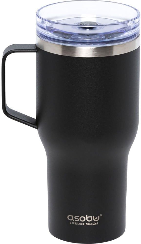 asobu 360 Travel Mug Black, 0.9L