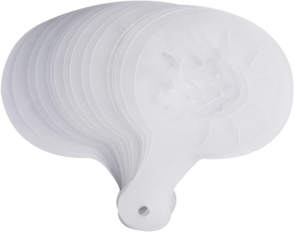 16PCS Coffee Stencils,Plastic Cappuccino Chocolate Latte Art DIY Stencils Tools