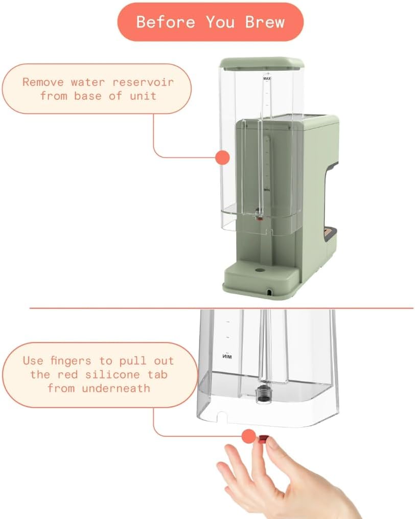 Beautiful Slim Espresso Maker by Drew Barrymore – 20‑Bar Pressure, Dual‑Spout 52 mm Portafilter, 50 oz Removable Tank, 2‑in‑1 Steam Wand & Touch Controls (Black Sesame)