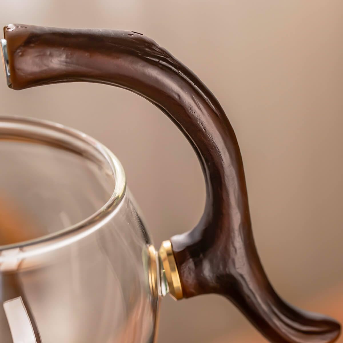 Kungfu Glass Tea Set Automatic Glass Teapot Set (Bird)