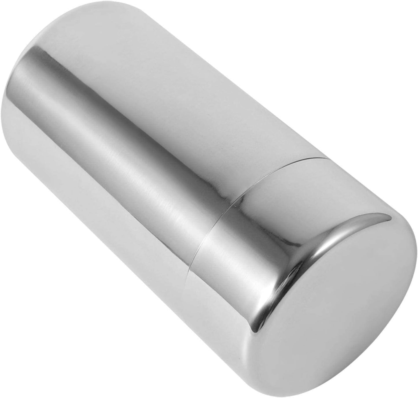 Tea Canister, Double Seal Stainless Steel Tea Tin Canister with Airtight Double Lids for Loose Tea Coffee Candy Herbs and Spices Storage(l)