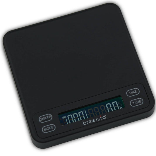 Brewista Smart Coffee Scale III with Timer, 2kg/0.1g High Precision Scale for Espresso and Pour-Over Coffee, Portable Mini Digital Kitchen Scale with Automatic Timing, Rechargeable, 5 Modes