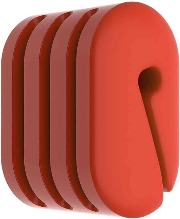 Universal Slicon Pot Clip/Cup Clip for Temperature Probe of Deep Fryer,Candy Pot, Probe Organizer (Pack of 3)