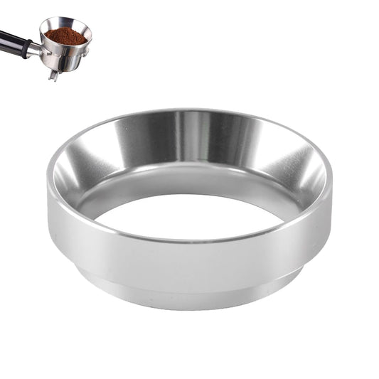 Espresso Dosing Funnel Precision Aluminum Alloy Coffee Dosing Ring Accessories Set for Portafilter Hands-Free (51mm)