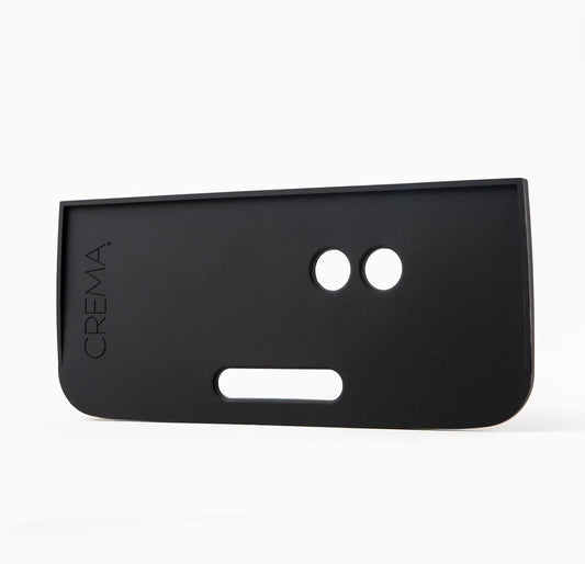 Crema Coffee Products Tamping Mat for Barista Pro | Non-Slip Silicone Protection for Countertops & Portafilters | Precision Fit with Drip Tray & Vent Holes | Easy to Clean,Durable Espresso Tamping Pad