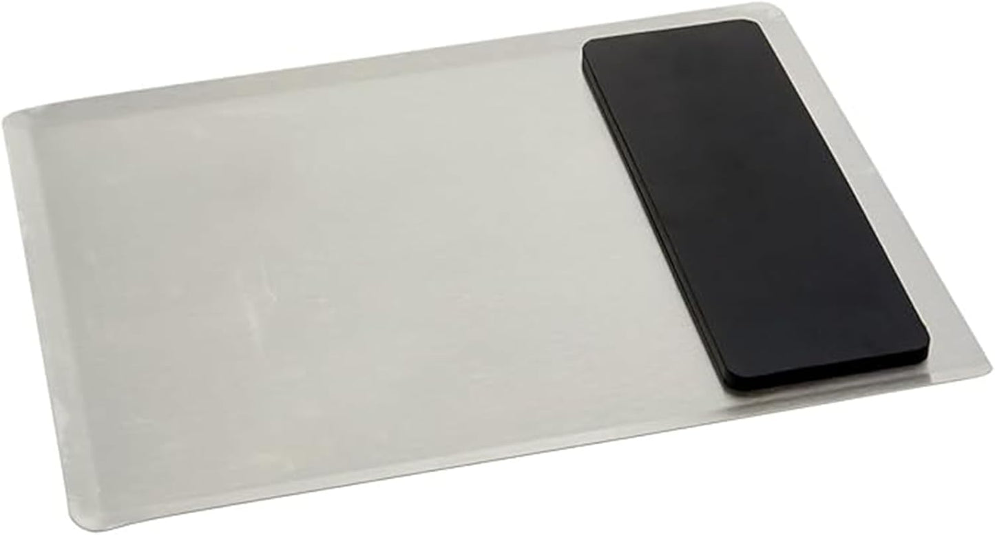 Rattleware Grinder Tray with Tamping Mat - Mess-Free Coffee Experience, Easy Clean, & Sleek Design for The Espresso Enthusiast (13" x 9.75")