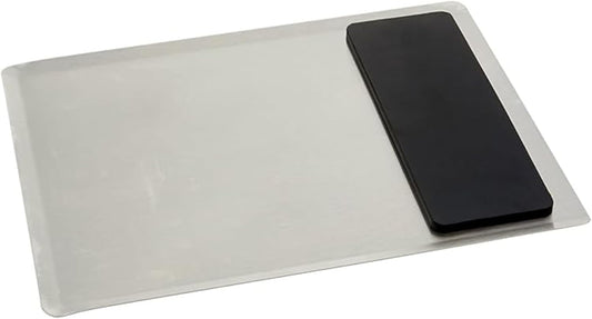 Rattleware Grinder Tray with Tamping Mat - Mess-Free Coffee Experience, Easy Clean, & Sleek Design for The Espresso Enthusiast (13" x 9.75")