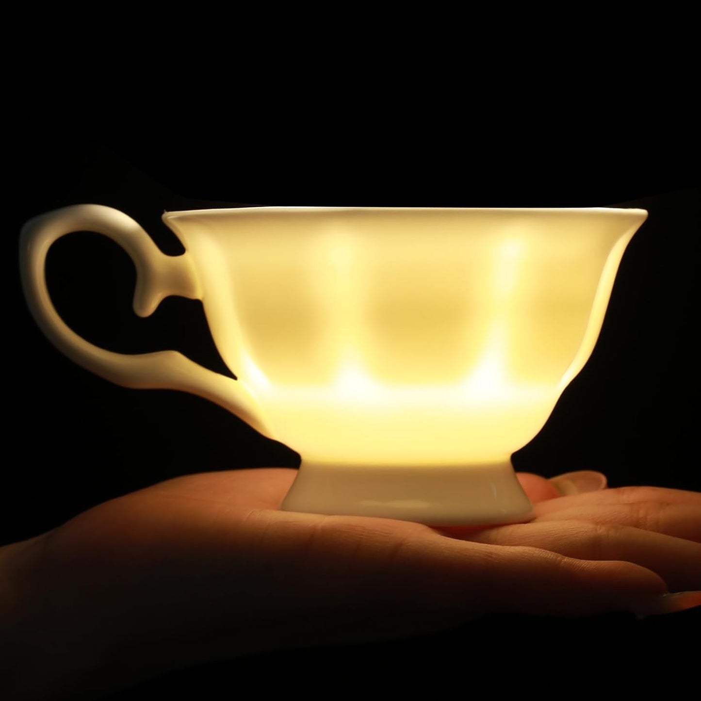 Fine Bone China Coffee Cups with Saucers, Set of 2 Vintage British Royal Style Ceramic Tea Cups, 4 Oz Small Tea Cup and Saucer Set for Afternoon Tea or Gift