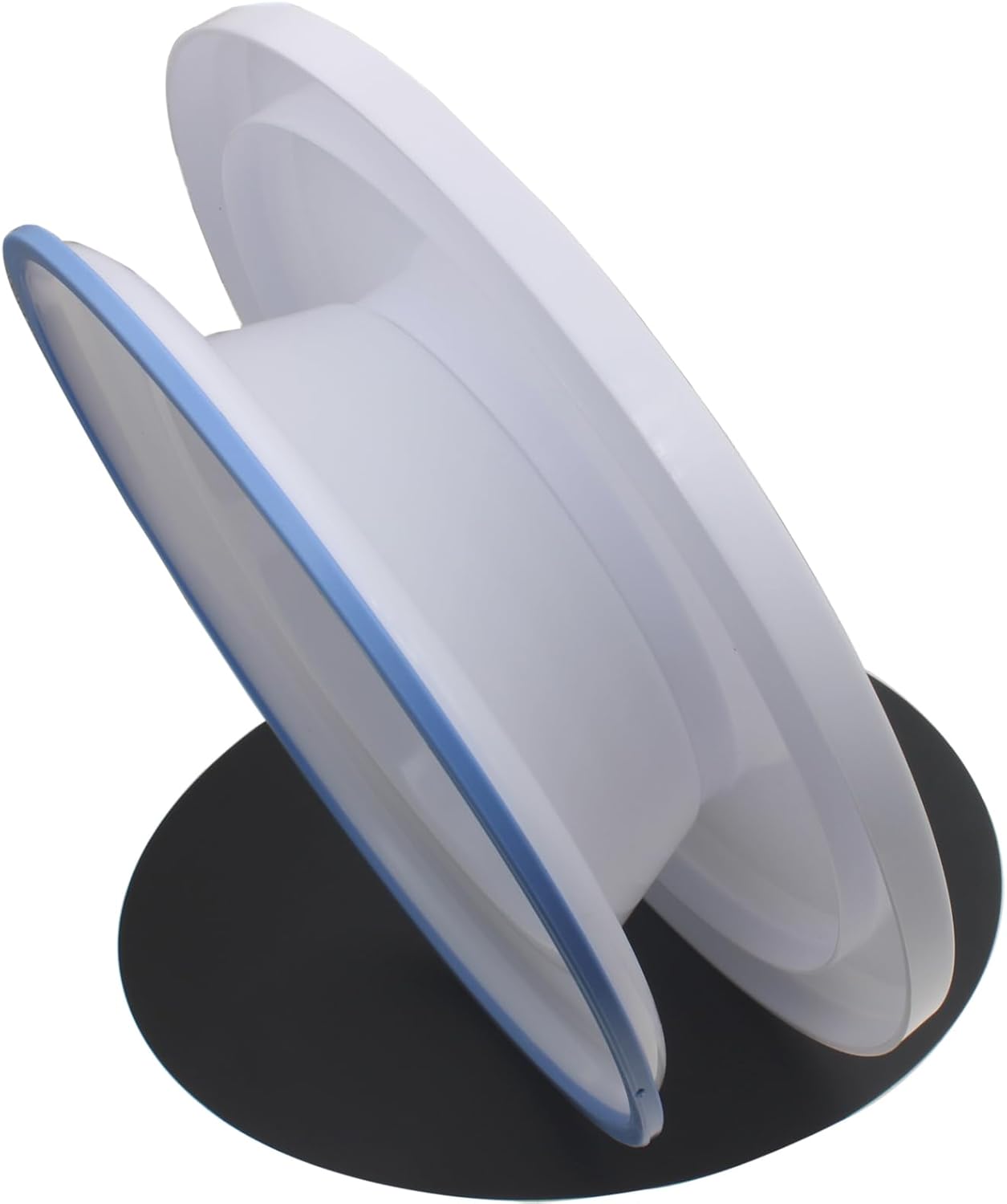 Cake Decorating Turntable 11 Inch Cake Turntable Anti-Slip Rotating Cake Stand for Decorating(1pcs White)