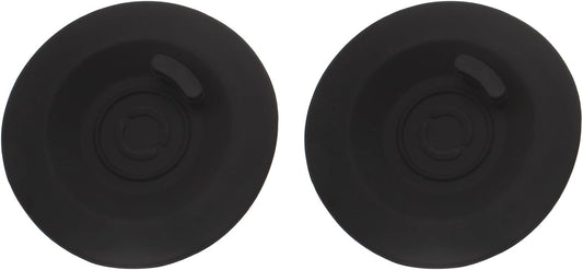 2PCS Espresso Backflush Disc 58mm Silicone Coffee Machine Accessories Black Espresso Machine Cleaning Kit for Espresso Machine