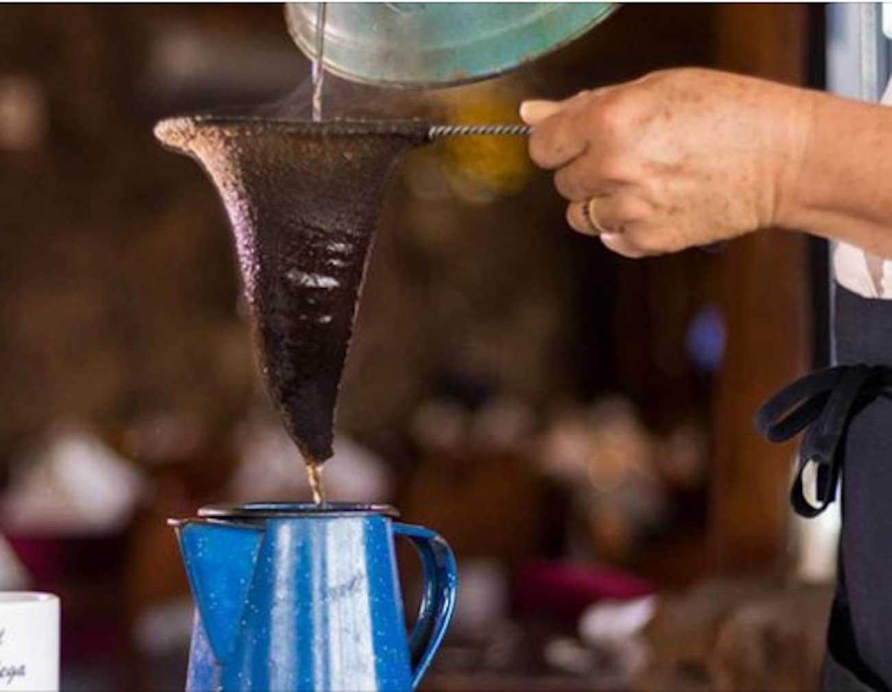 Filter for coffee and tea. Flannel Cloth Coffee Filter. Easy to use filter made for those who enjoy drinking coffee in the traditional ranch style.