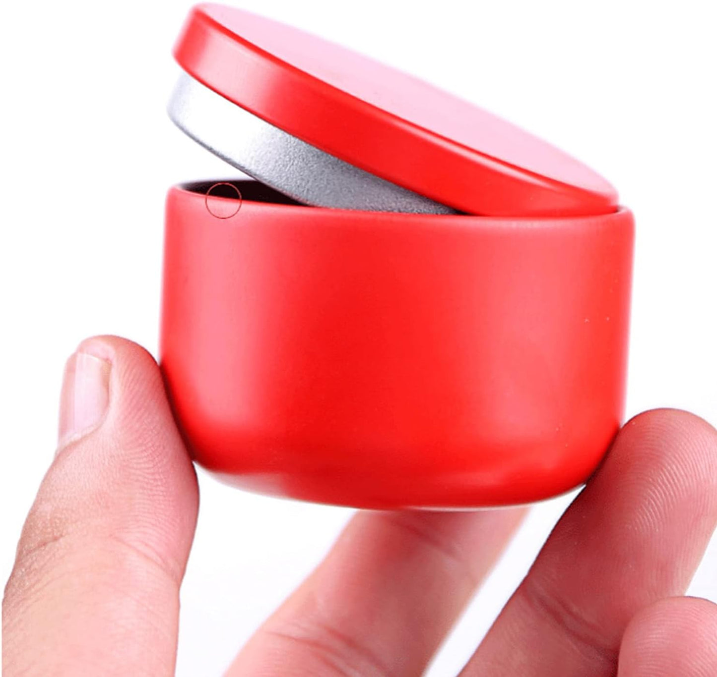 12 Pcs Mini Airtight Metal Tea Tins Food Storage Container Decorative Metal Canisters for Tea Coffee Spices Candy Crafts Gift Favors Party Decor (2.1x1.6 Inches 0.7oz)