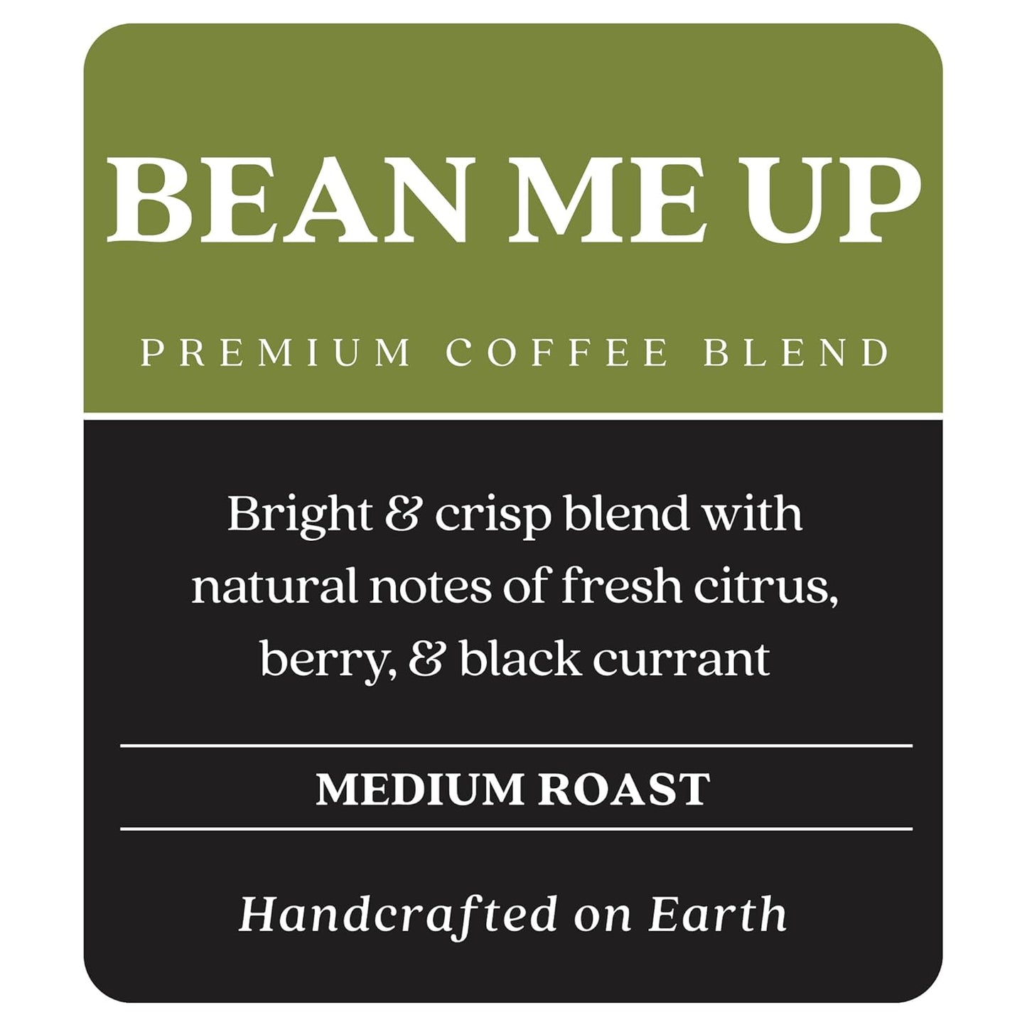 Copper Moon Single Serve Coffee Pods For Keurig K-Cup Brewers, Light Roast, Bean Me Up Blend, 36 Count