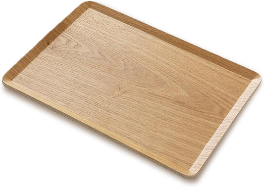 Wooden Trays for Eating, Decorative Serving Trays for Party, Great for Tea Tray, Bar Tray, Breakfast Tray - 11 x 14 Inch